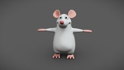 mouse rat, cat, white, mouse, grey, animals, lab, laboratory, brown, vr, yeti, fur, realistic, hamster, mice, charactermodel, pest, albino, mamal, substancepainter, character, cartoon, game, blender, art, lowpoly, animal, stylized, rigged