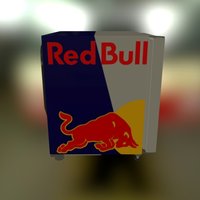 Red Bull redbull, 3d-modeling, minifridge, redbullminifridge, 3d-minifridge