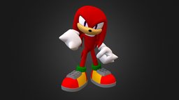 Knuckles Model – Sonic Runners Adventure sonic, knuckles