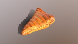 Apple Turnover food, scanned, bakery, pastry, photogrammetry, 3dsmax, 3dsmaxpublisher, bakery-products, turnover