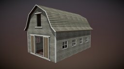Barn wooden, exterior, west, shed, barn, western, farm, farming, wood, interior