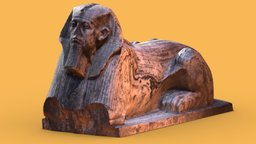 Sphinx Scan scanning, egypt, sand, egyptian, museum, sphinx, scans, granite, photoscan, photogrammetry, scan, stone, standstone
