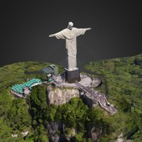 Christ The Redeemer In Rio De Janeiro brazil, brasil, christ, statue, rio, unesco