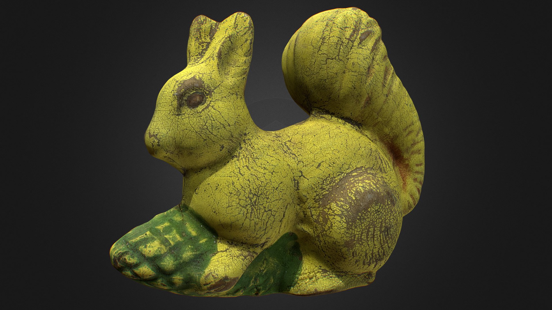 Old USSR Soviet Rubber Toy Squirrel Scan High Poly

Including OBJ formats and texture (8192x8192) JPG

Polygons: 100780 Vertices: 50392