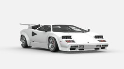 Model 3D Lamborqhini Countach LP500 white countach, lamborghini, automotive, supercar, sportscar, cardesign, classiccar, v12engine, legendarycars, carenthusiast, lp500, futuristicdesign, speedmachine, automotivelegends, luxurycars, carculture, iconiccar, italiancars, scissordoors, automobilehistory, lamborghinicountach, supercarhistory, motoringheritage