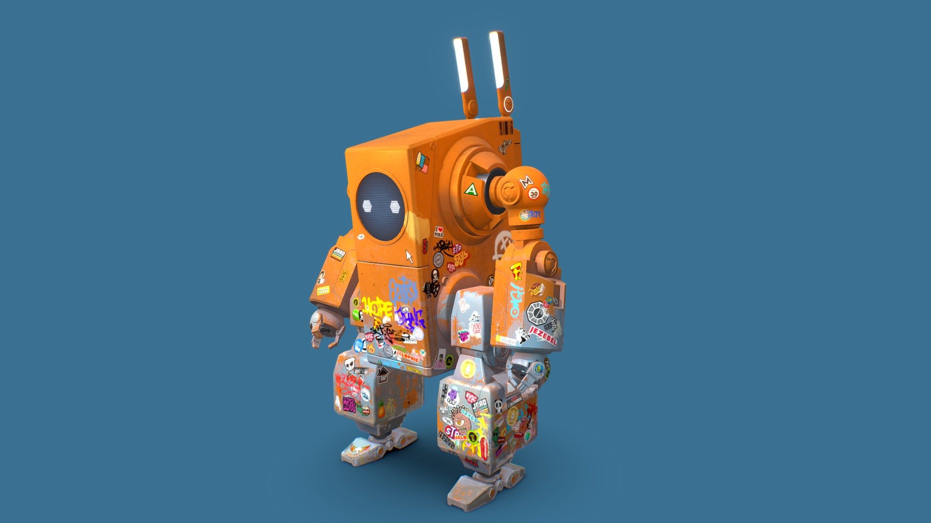 A re-creation of a design done by the very talented Malcom Tween artstation.com/malcolmtween. Final for ART2 at Full Sail.