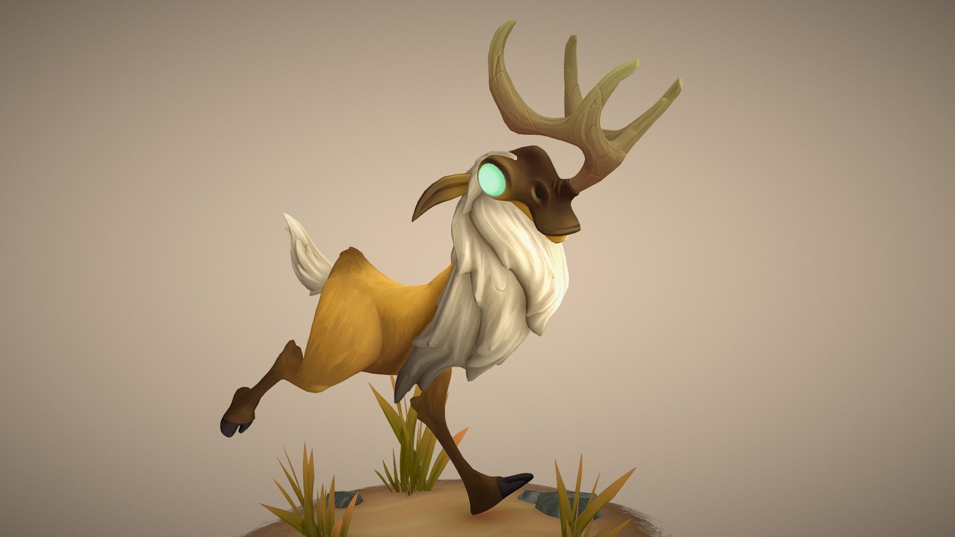 Hello everyone,

This was such a cool project to work on. I made this project based on the concept art from Kyle Corneliushttps://www.artstation.com/artwork/5l2Kz. Everything has a first time well this project was a lot of first times. This is my first time working in zbrush I always wanted to learn how to sculpt and work it down to a useable game ready creature. After making the high poly in zbrush I went to Maya for the retopo this was also a first for me so learned to work with the quad draw tool. When the low poly was done I uv unwrapped in Maya and textured in substance painter. I went back to zbrush for the posing. Overall I’m really happy with the results!