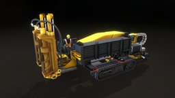 Horizontal Directional Machine vehicles, transportation, hdd, vermeer, horizontal, directional, drilling, vehicle-machine, construction, drilling-machine, drilling-rig, drilling-rig-vehicle