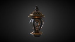 Metallic Lamp max, substancesubstance, substancepainter, painter, photoshop, 3ds