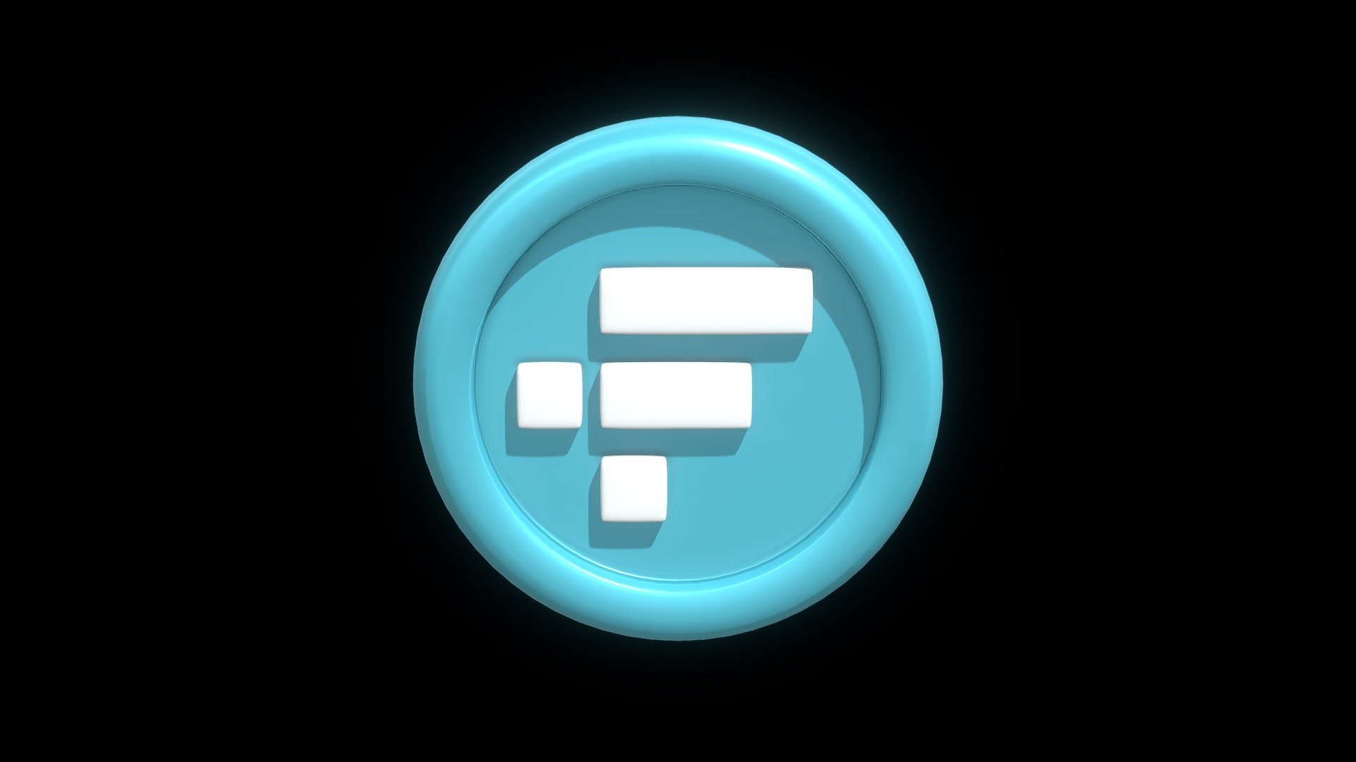 3D FTX Token or FTT Teal coin with cartoon style Made in Blender 3.3.1

This model does include a TEXTURE, DIFFUSE, METALLIC AND ROUGHNESS MAP, but if you want to change the color you can change it in the blend file, just use the principled bsdf and play with the Roughness, Metallic and Base Color parameter.