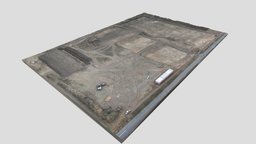 Big construction dig site and heaps archeology, drone, foundation, excavation, dig, underground, geology, ground, earth, development, sand, mountains, authentic, earthworks, volumetrics, uav3dmodeling-uav-drone-photogrammetry, photoscan, realitycapture, photogrammetry, construction, heaps, noai