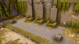 Ancient Ruins of Mayan Civilization - Collision ancient, ruins, rpg, legend, indie, gamedesign, legendary, realistic, lowpolyart, civilization, mayan-art, environment-art, environment-assets, realistic-gameasset, mayangod, mayan-culture, ruins-castle, pbr-texturing, mayan-artwork, pbr-game-ready, gameready-lowpoly, mayan-temple, pbr, lowpoly, gameart, design, history, environment, gameart2021, natureandcivchallenge