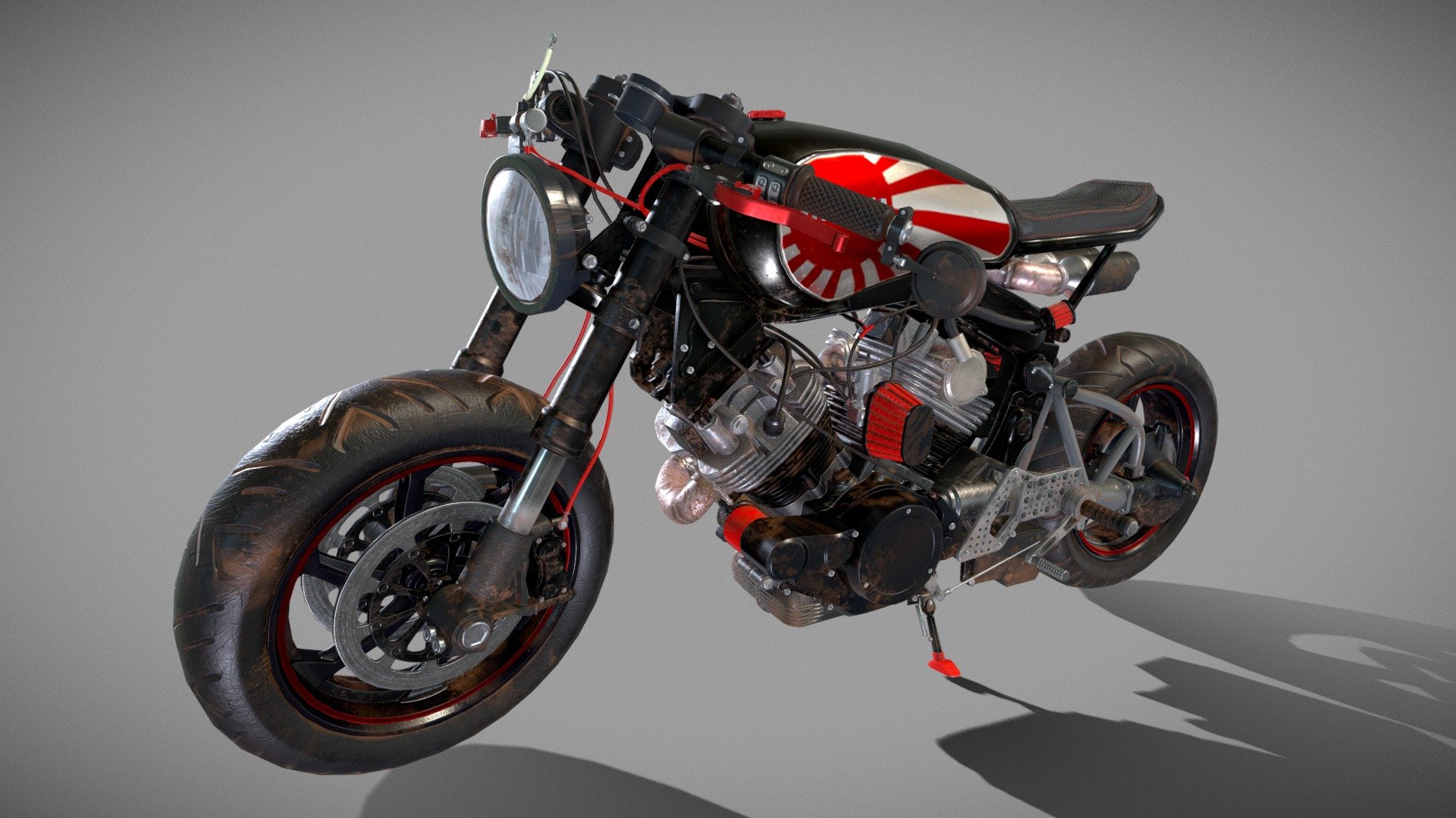 Yamaha XV750 Virago 1982 modeled by me)

Come to my artstation for some yummy shots:
https://www.artstation.com/artwork/X1n6R0

Hope you enjoy it ^^