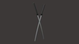 Deadpool's Katanas katana, deadpool, swords, katana_sword, sword