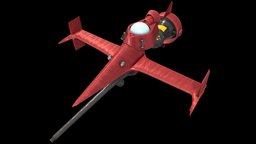Cowboy Bebop Spike´s ship  (Swordfish) cowboybebop, sci-fi