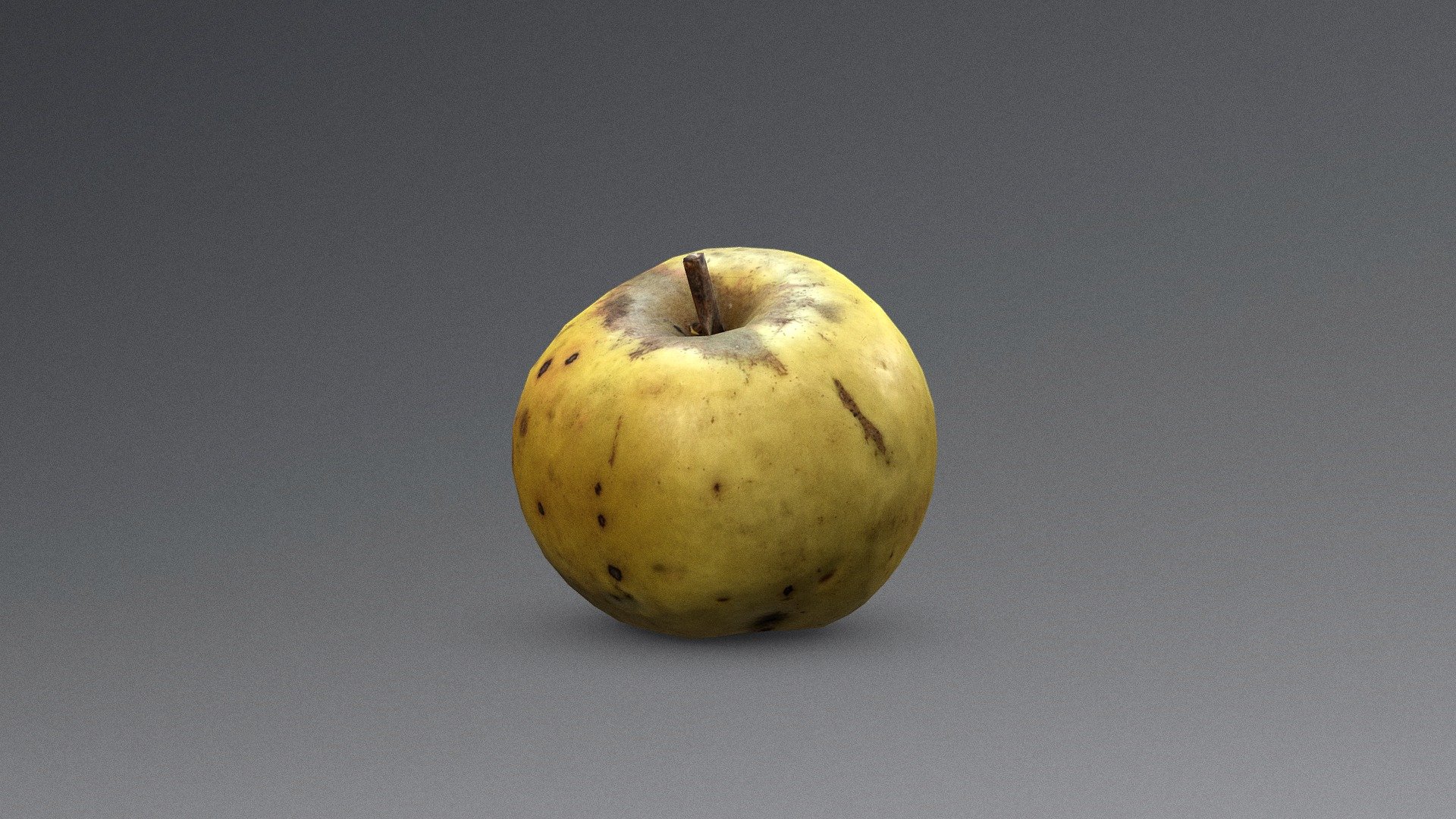 A maschanzker apple from Styria, Austria.
A retopo of a 3D scan. Model includes diffuse map, normal map and occlusion map