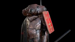 DAE - Observer (Game Ready) dae, sculpted, ready, baked, unwrap, noai