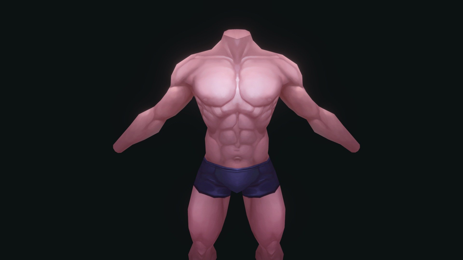 Male texture study in low poly model for games. used programs: Zbrush, Maya, Photoshop, 3dCoat. ( I need to improve a lot, I know haha )
 Download free

Video process: https://youtu.be/UidCL6TBGhE