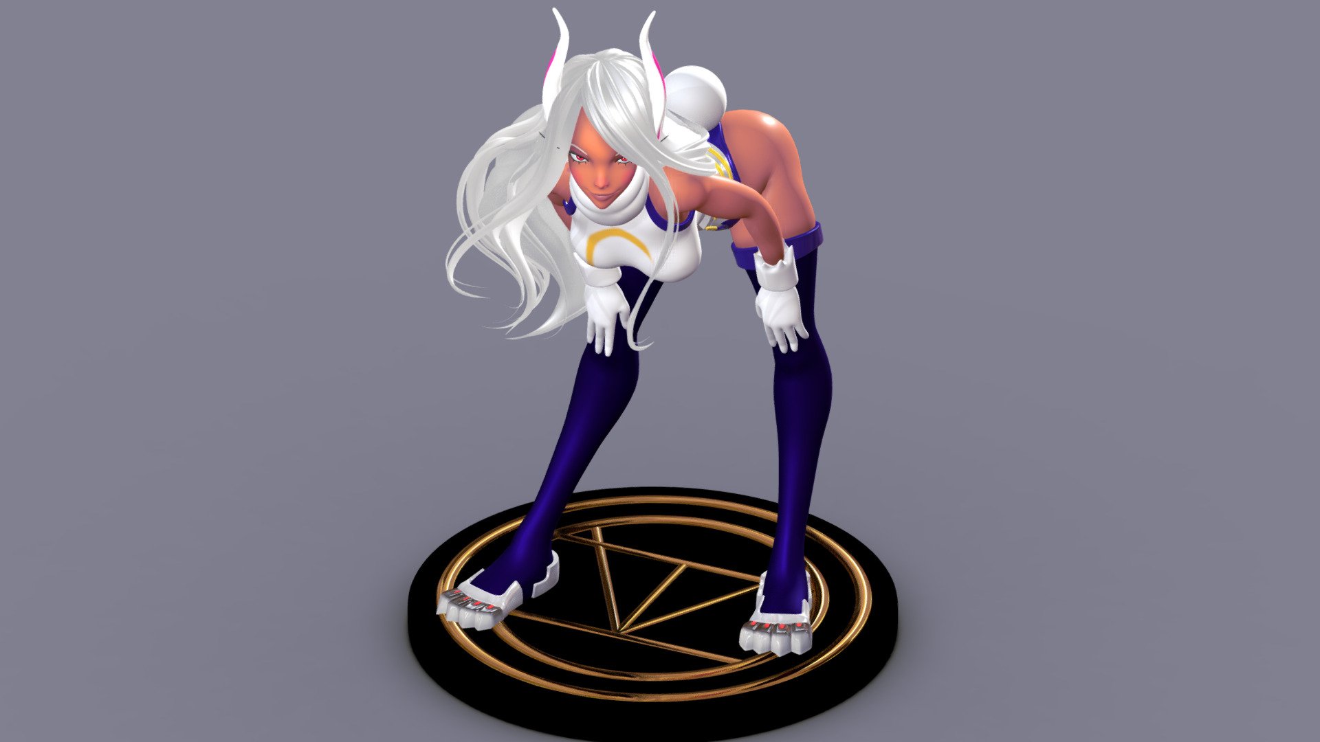 A fanart sculpt, created using blender and specifacly meant for 3d printing. If you're interested in exploring the .blend file you can find and download to this sculpt by joining my patreon at https://www.patreon.com/tarsis