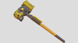 【ApexLegends】[Blender] ➢Caustic_Death Hammer hammer, death, heirloom, legendary, apex, caustic, blender, apexlegends, superlegendary, supareziendari, jia-bao, epetsukusu, kosuteitsuku, desuhanma