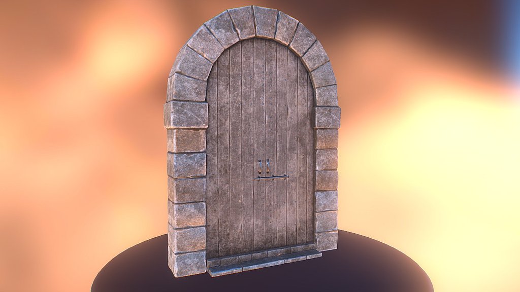 Floor asset created for desert environment http://polycount.com/discussion/160361/ue4-desert-environment/