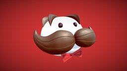 Pringles head food, pringles, logo, substancepainter, substance, stylized