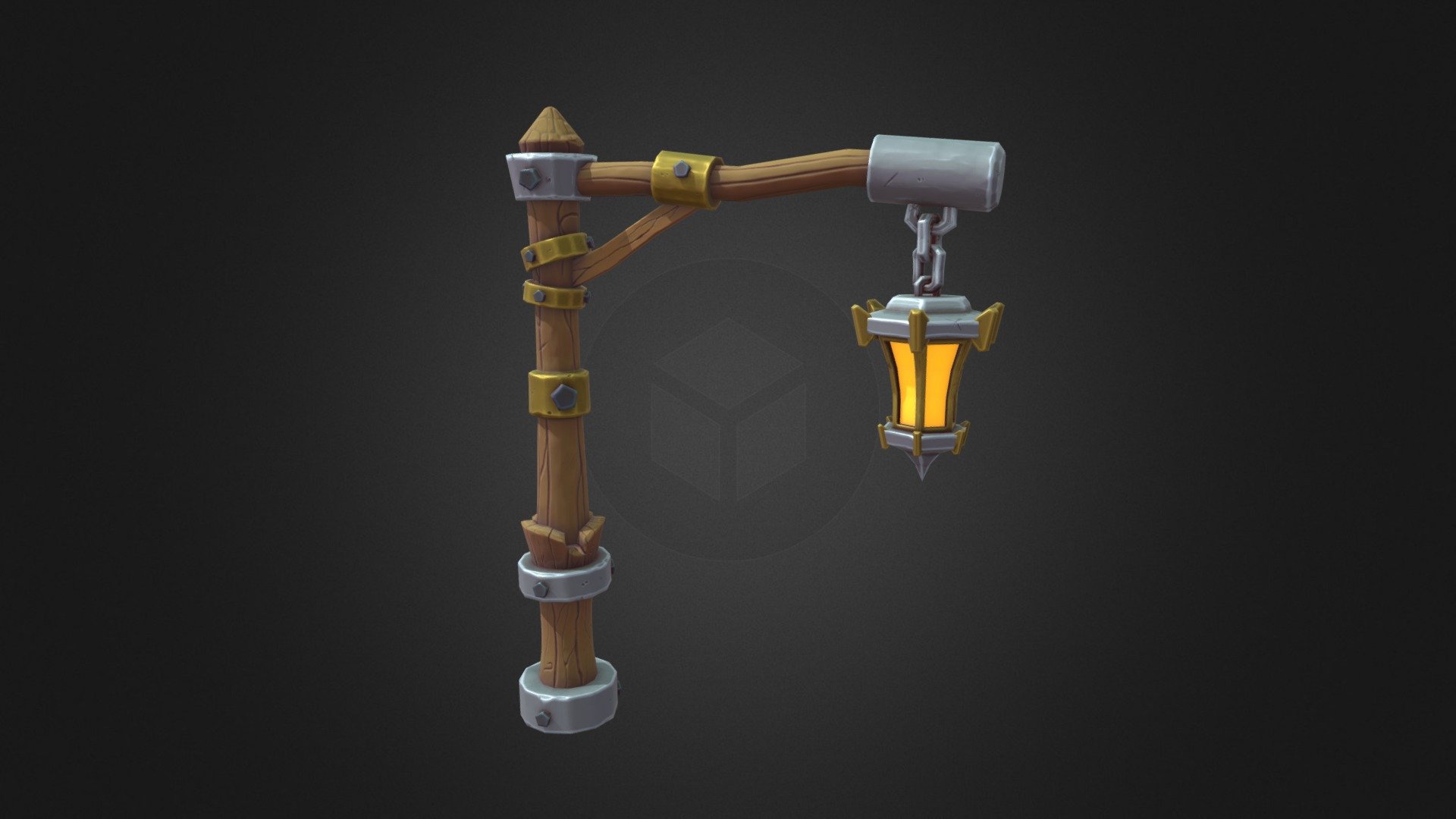 This Stylised Lamp Post was made using Maya, Zbrush and Substance Painter. I'm pretty happy with the final result. 

You can check out more of my stuff here - Artstation.com/ethank