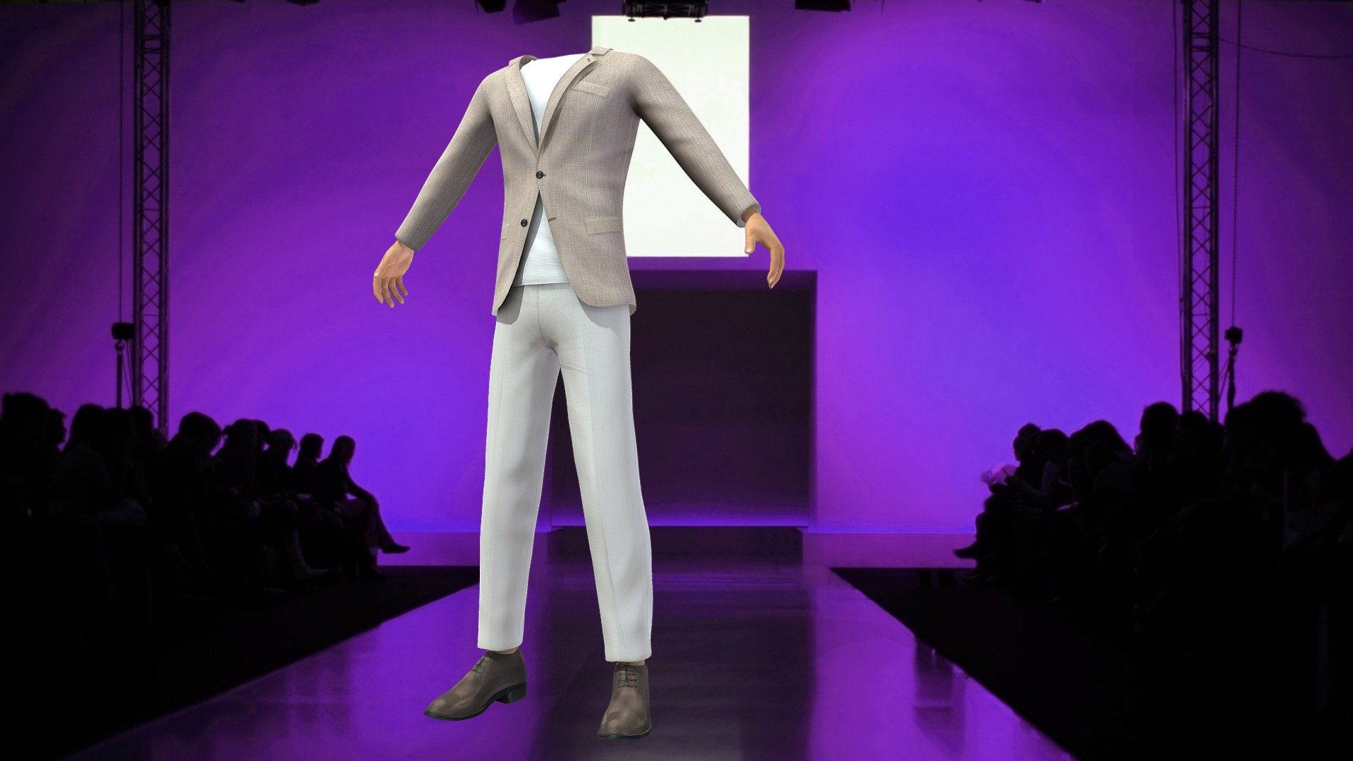 Hands, Shoes+Feet, Outfit are spearate objects

Clean topology

Unwrapped non overlapping UVs

High quality textures: baked, normals, speculars, ao 

FBX, Obj, gITF, USDZ

PBR or Classic

Please ask for any other questions

*ToS





Our models’ derivative versions (changing the texture or the form) can be used and resold on any platform providing it doesn’t resemble the original (Minor tweaks are not accepted).




You can use our items as you wish in any video and published media production




You can use our items “as is” in your games providing source files can’t be downloaded




You can use our items “as is” in your projects commercially and non commercially providing our item is not the main item you are selling




The rest of the usage is subject to Standard Licensing*


