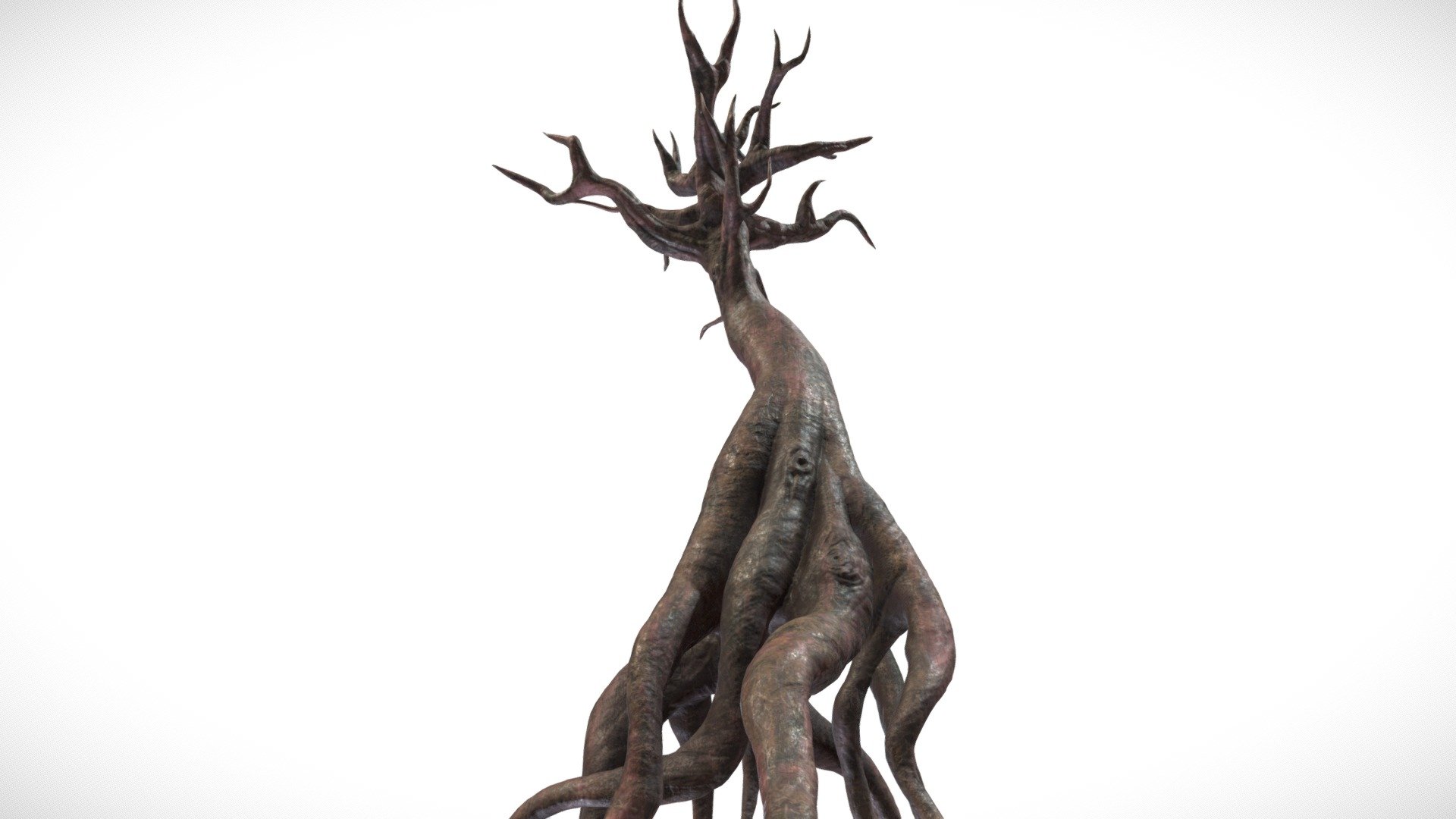 This Tree Mesh is made up of 1 UV Map, with 4096x4096 resolution.\nTextures contained are:\n- Diffuse\n- Metallic\n- Normal\n- Roughness
