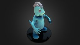 Machop Pokemon cute, pokemon, machop, cartoon, creature, stylized, anime