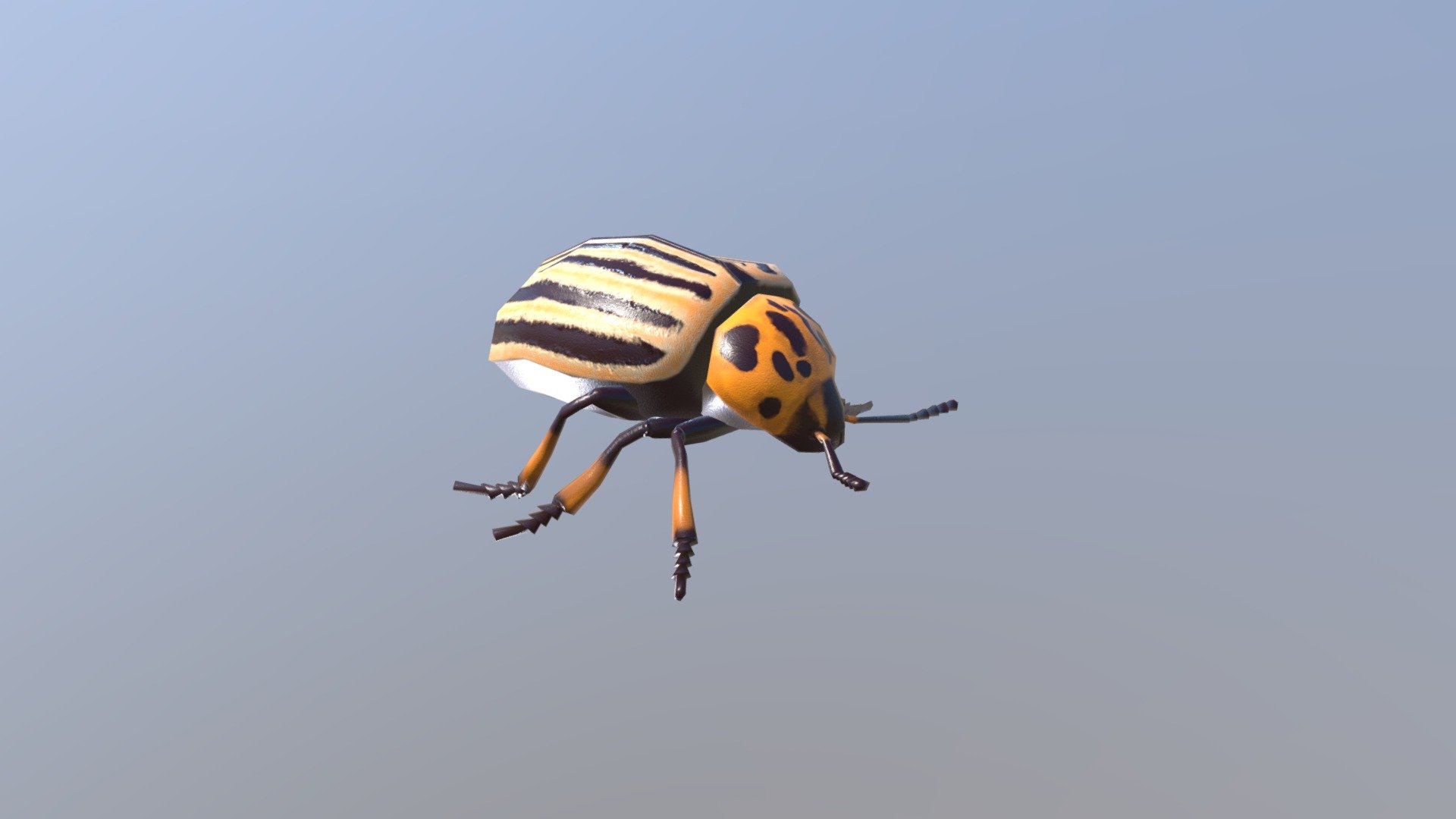 Mixaill studio presents a good solution for your games, VR projects and simulators.
 Beetle made in real size and color. 
beetle have animation - walk
We really hope that we can help you, also if you have any questions and wishes please write: Mixaill(dog)gmail.com
