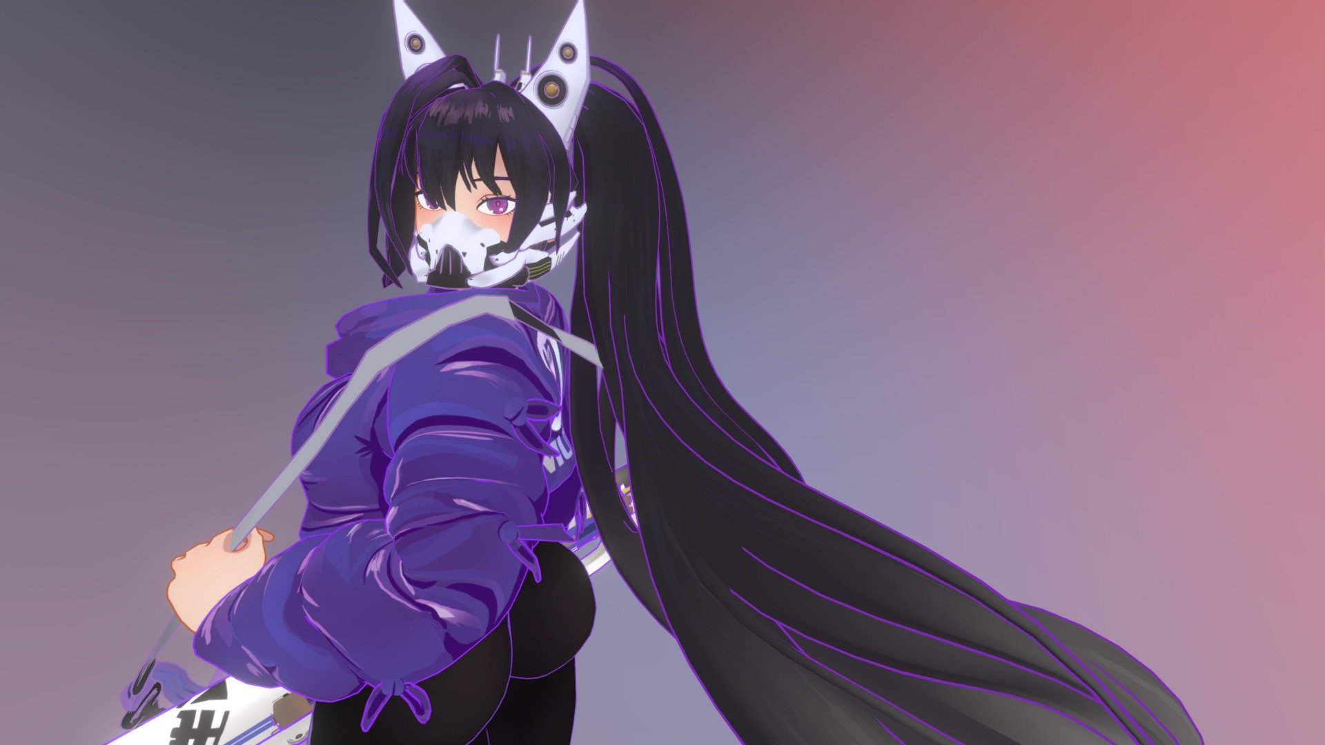 I can't choose which pose to went with so here is another pose :D