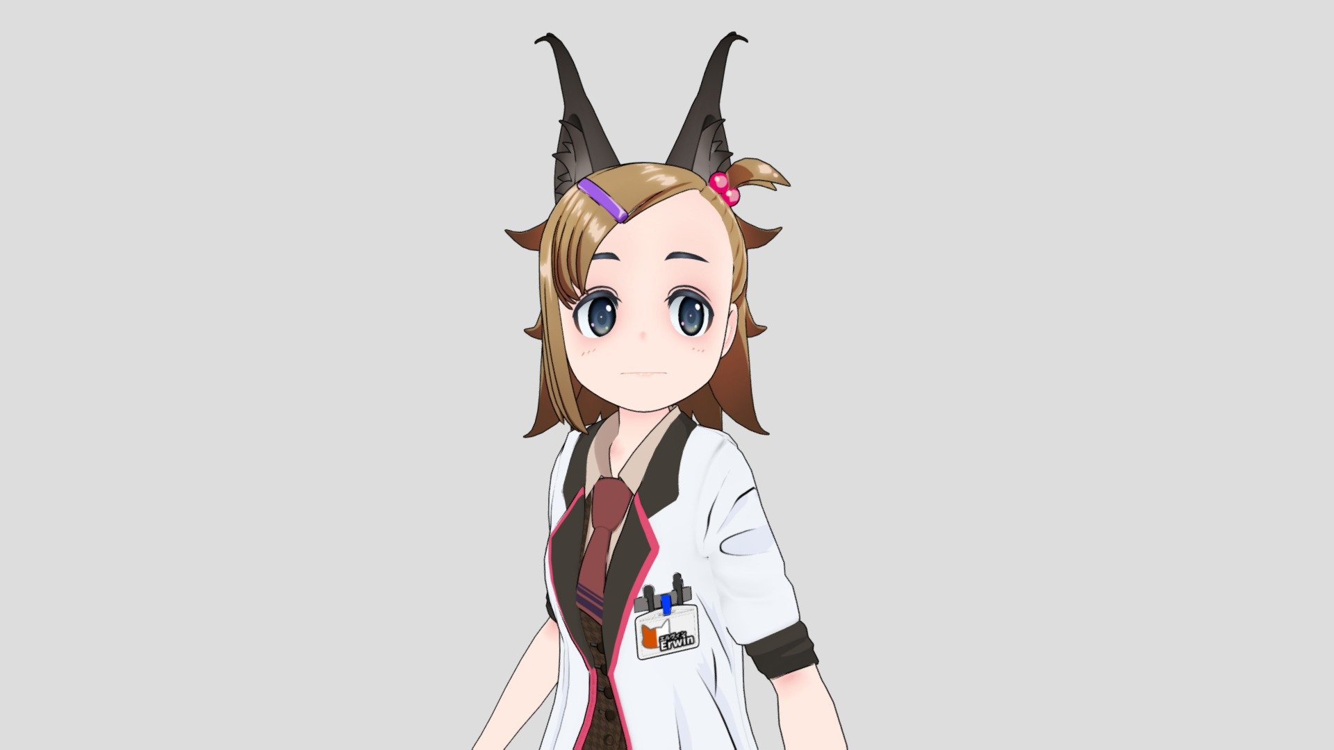 NPR Edition Original VR avatar.

This character is now on sale at BOOTH.

PBR Edition is below link.
https://sketchfab.com/3d-models/original-vr-avatar-erwin-cca87d12de7f49e38b2cee3e89af362b