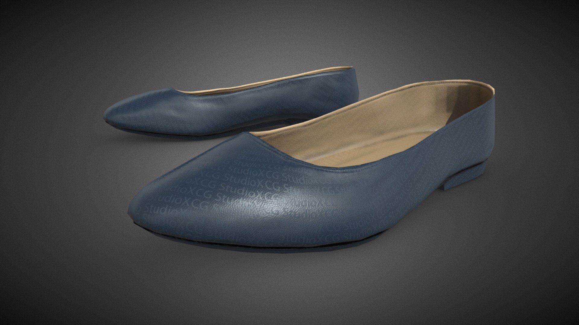 CG StudioX Present :
Blue Woman Flat Pumps Shoes Lowpoly/PBR




This is Blue Woman Flat Pumps Shoes Comes with Specular and Metalness PBR.

The photo been rendered using Marmoset Toolbag 4 (real time game engine )


Features :



Comes with Specular and Metalness PBR 4K texture .

Good topology.

Low polygon geometry.

The Model is prefect for game for both Specular workflow as in Unity and Metalness as in Unreal engine .

The model also rendered using Marmoset Toolbag 4 with both Specular and Metalness PBR and also included in the product with the full texture.

The texture can be easily adjustable .


Texture :



One set of UV [Albedo -Normal-Metalness -Roughness-Gloss-Specular-Ao] (4096*4096)


Files :
Marmoset Toolbag 4 ,Maya,,FBX,glTF,Blender,OBj with all the textures.




Contact me for if you have any questions.
