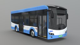 Electric Low Entry City Bus [Full Interior] lift, modern, vehicles, transportation, communication, urban, eco, bus, volvo, le, busstop, high-poly, scania, ecology, autobus, solaris, emission, otokar, citybus, man, car, city, interior, electric, highpoly, autosan, lowfloor, elektrobus, lowentry