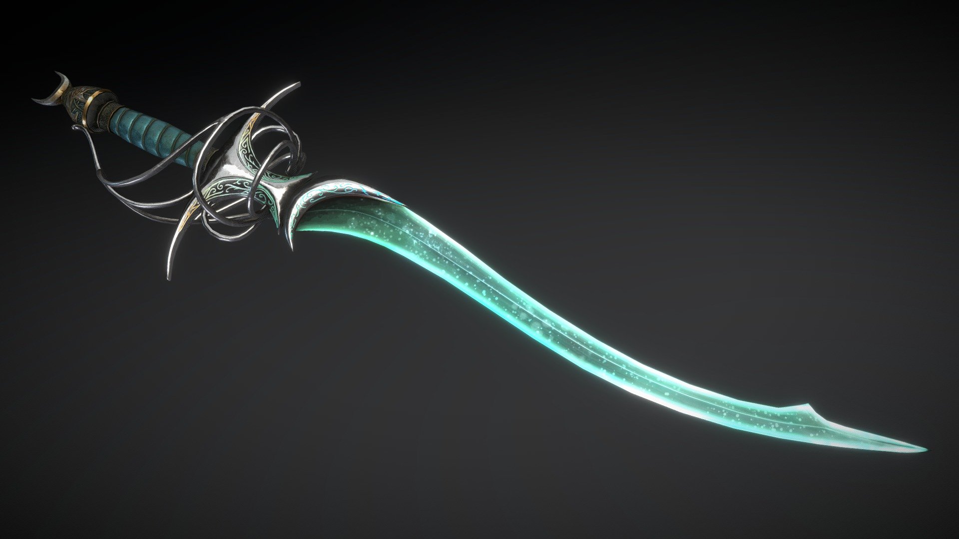 I've always been intrigued by the Moonlight Greatsword from the &lsquo;'Soulsborne'' series, I wanted to give it a go and do something in similar fashion.

Artstation: https://www.artstation.com/artwork/6ab9kV