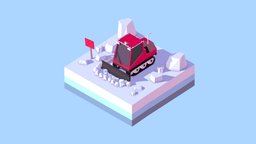 Cartoon Low Poly Snowcat Small truck, toon, little, winter, toy, small, snow, clean, ski, resort, motion, snowboard, isometric, game-ready, illustration, slope, mounts, urchin, winter-sport, olimpic, resorte, ski-resort, ski-area, ratrack, low-poly, cartoon, game, vehicle, lowpoly, gameart, design, car, city, cinema4d, c4d