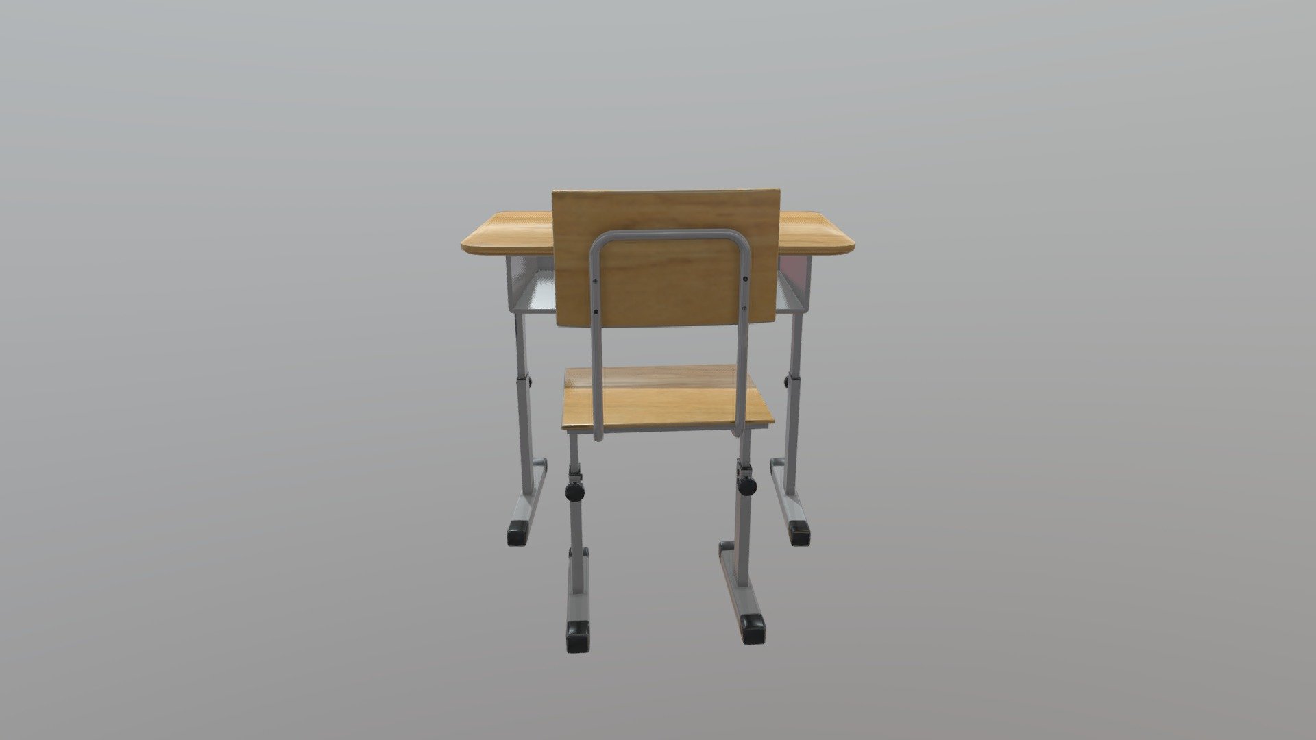 Japanese school table and chair
texture painted in Quixel Mixer
VR, furniture, native 3D Software Blender