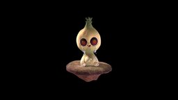 Little Onion cute, little, baby, sculptris, onion, charactermodel, sculptris-test, cute_character, character, characterdesign, plants-nature, baby-onion
