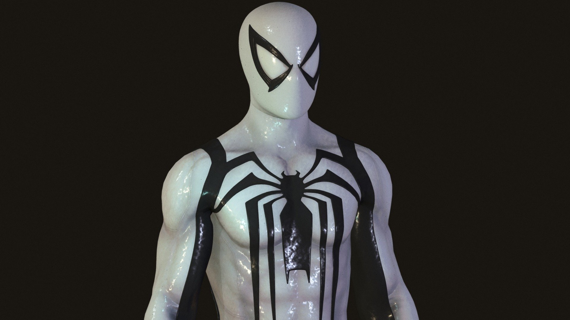 I originally created this 3D model inspired by Anti-Venom suit from Marvel's Spider-man 2 for a Spider-Man PC mod. 

https://www.deviantart.com/rezanur825/art/Marve-s-Spider-man-2-Anti-venom-Suit-997627525