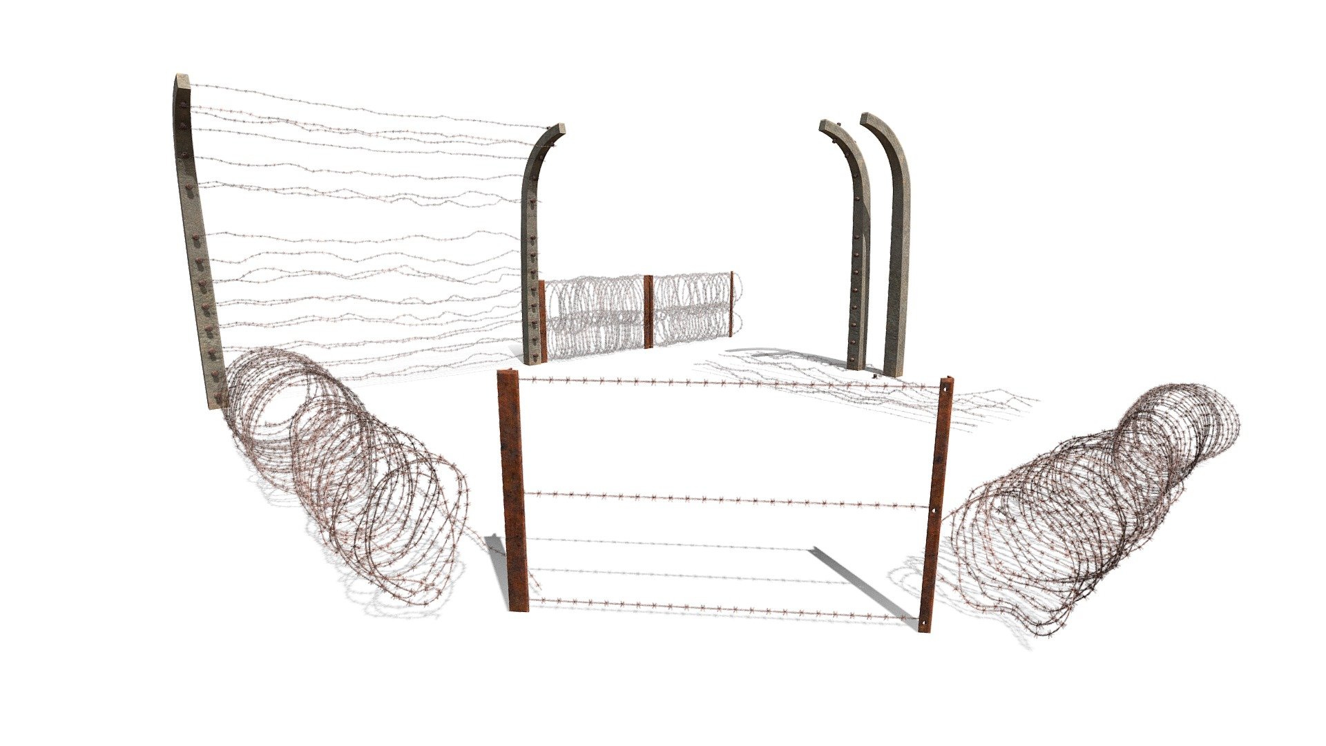 Just a Barbed Wire set

Description
Modular pack of barbed wire.


More
Do you really need more?
Check out my profile, there are some free models. 👀


Comments are appreciated!