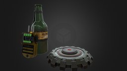 Survival Weapons Gadgets kit, crafts, mine, survival, explosive, molotov, tasty, gadgets, tasergun, weapons, electric, molotov_cocktail