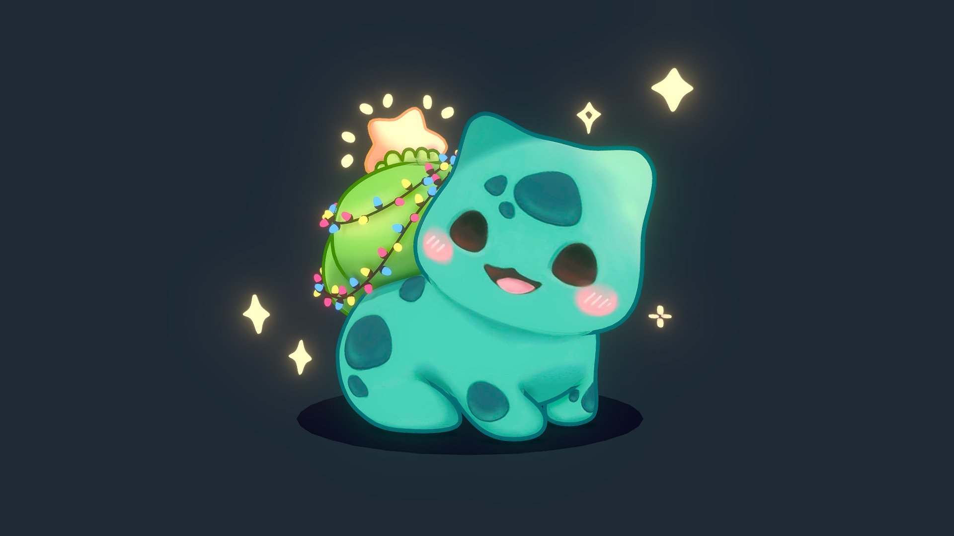 Hi friends! Happy 2023 New Year!🎄
New 3D model based on cute art by @cremechii  😊

It was soo long break after latest publication 😅 
I used this time to understand Blender deeper, tryied rigging, worked with nodes and texture. I hope, in this year i can publicate more cute arts using all my knowlenge for it 🥰

You can check out this model on my instagram. I will be glad to see everyone 💙