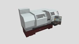 CNC Lathe vr, lathe, research, virtuallab