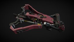 Sci-Fi Crossbow crossbow, energy, rockd, weapon, scifi, laser, gun