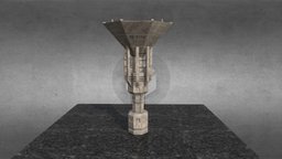 Comms Tower spy, communication, army, concrete, electronics, sinister, brutalist, military-equipment, surveying-3d, military, imposter