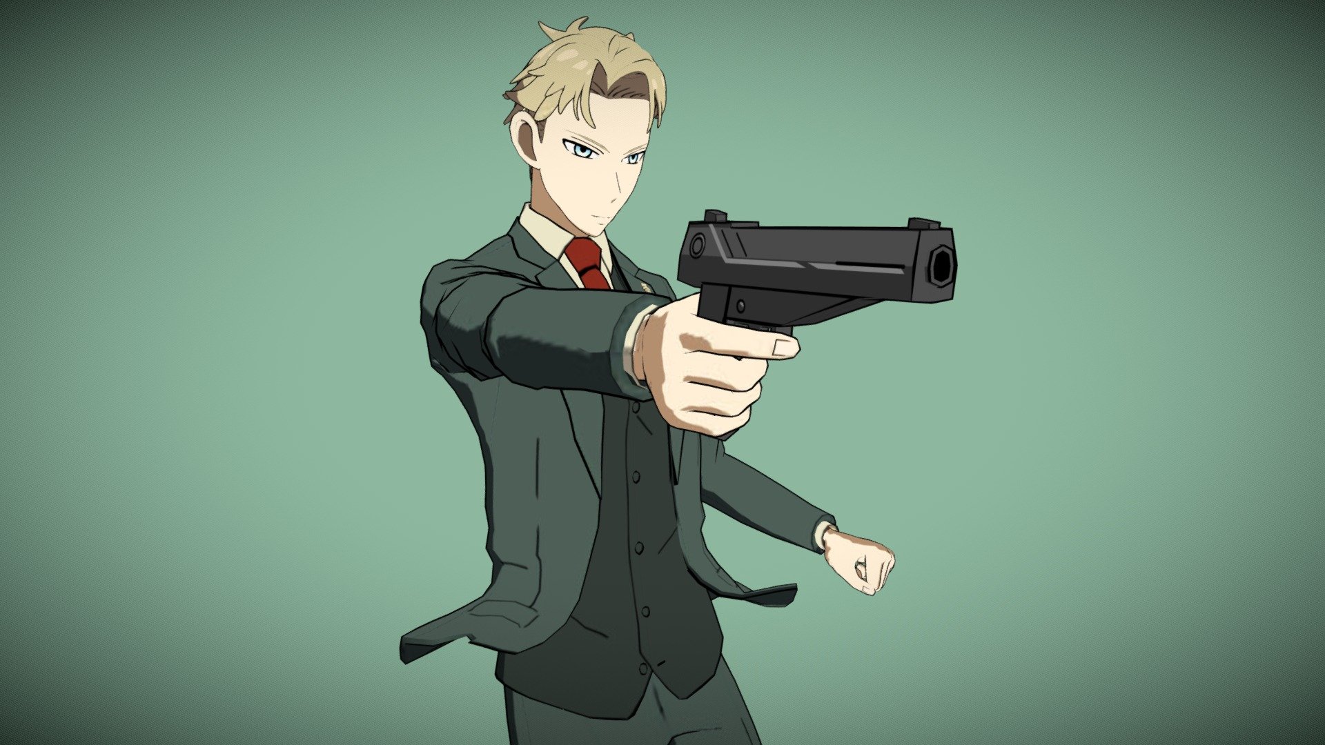 Modelo basado en el personaje del anime Spy x Family hecho en Blender. Podéis ver el proceso en: https://youtu.be/QSYTJACjEt0

Model based on the character of the anime Spy x Family made in Blender. You can watch the process here: https://youtu.be/QSYTJACjEt0