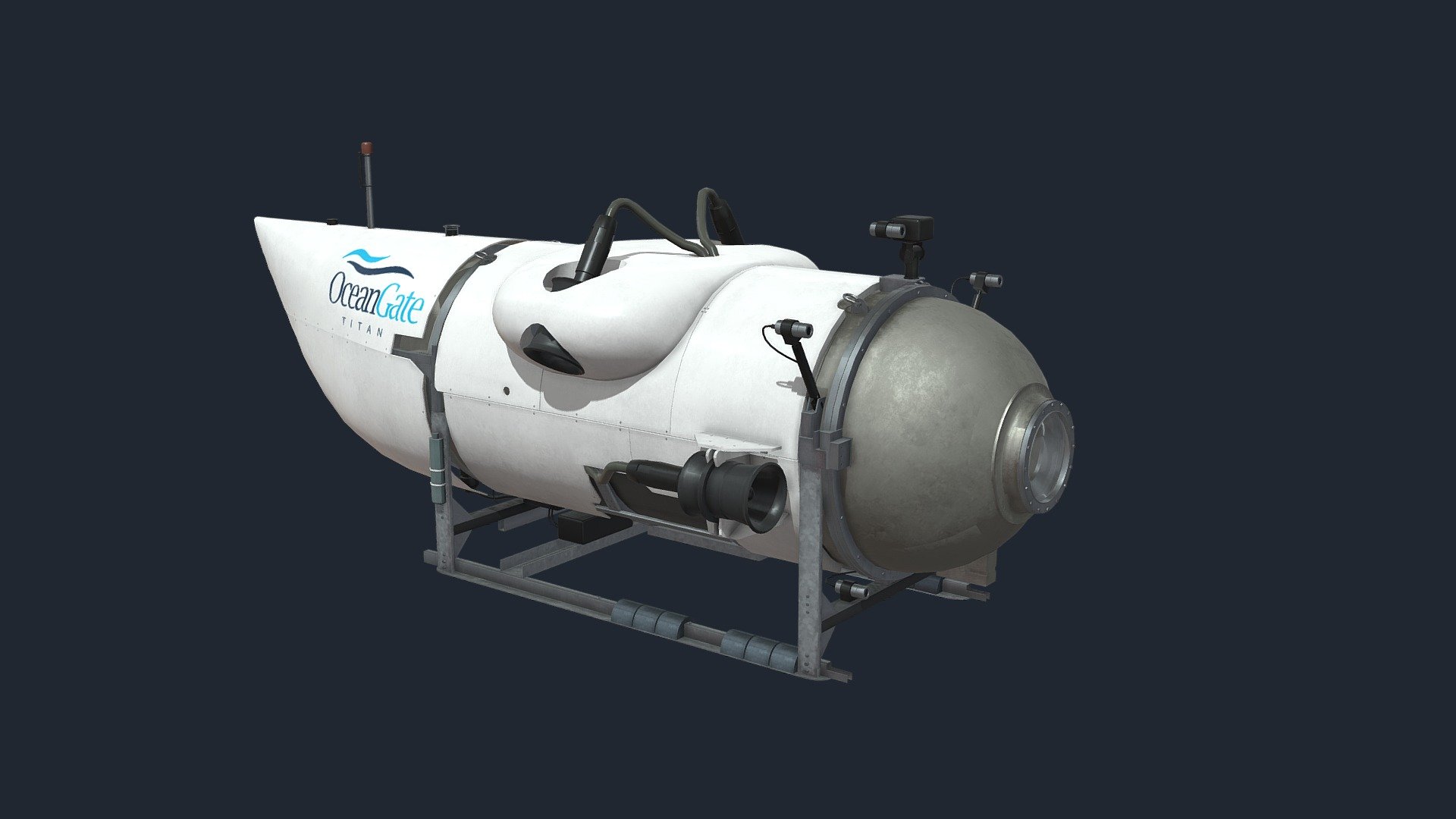 On 18 June 2023, Titan went missing in the North Atlantic Ocean off the coast of Newfoundland. The submersible was carrying an expedition of tourists, including Hamish Harding, Paul-Henri Nargeolet, Shahzada Dawood and his son Suleman, and the founder of OceanGate, Stockton Rush, to view the wreckage of RMS Titanic. The disappearance of the submersible triggered extensive search and rescue efforts