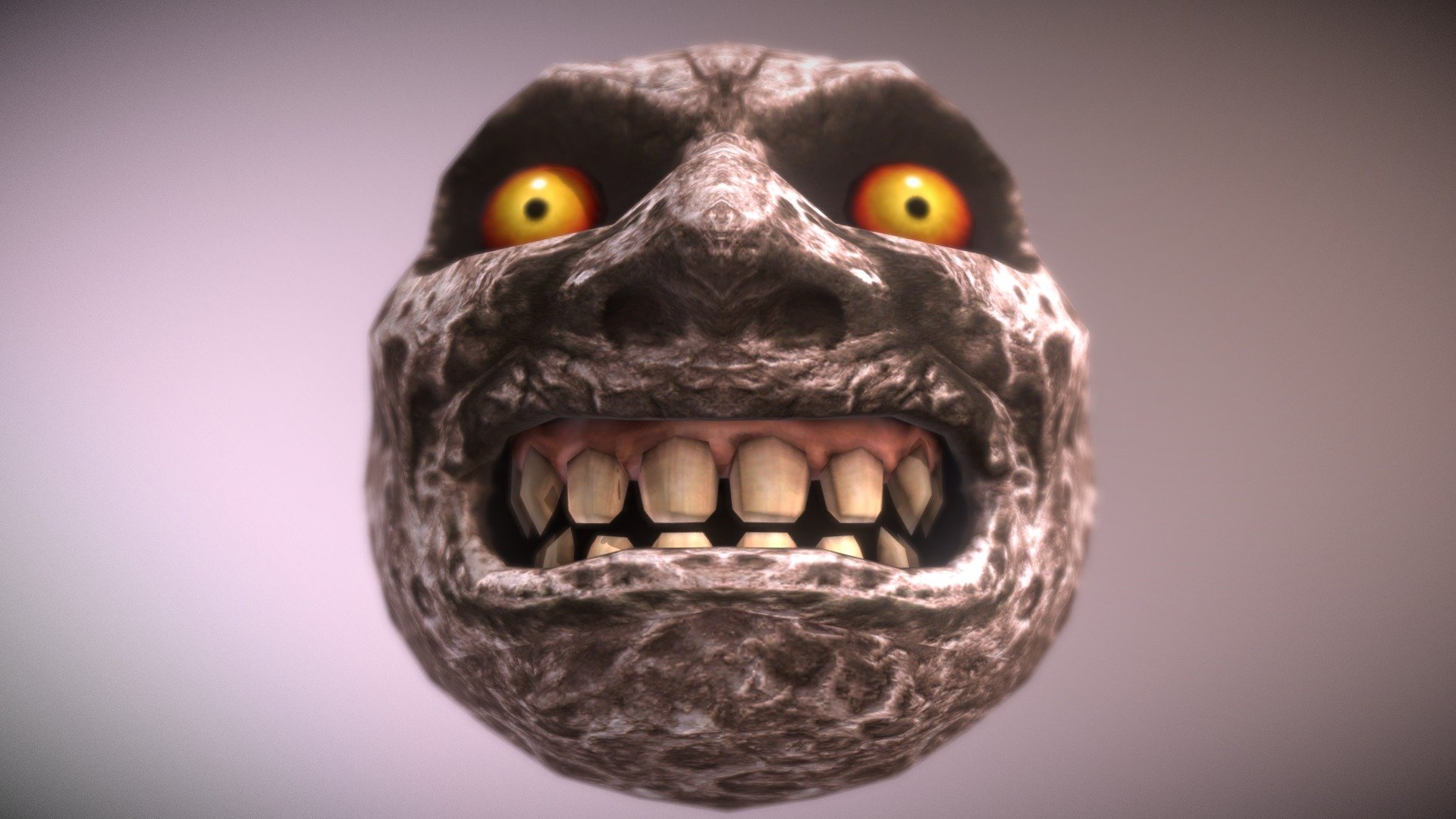 Downloaded from Models resource, the moon used in the hookshot attack where it's pulled from the sky.