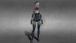 Laura Full Bundle_Free Fire freefire, booyah, elitepass, freefirecharactermodel3d, freefire3dmodels, freefiregunskin, freefiremodelbysheepx777